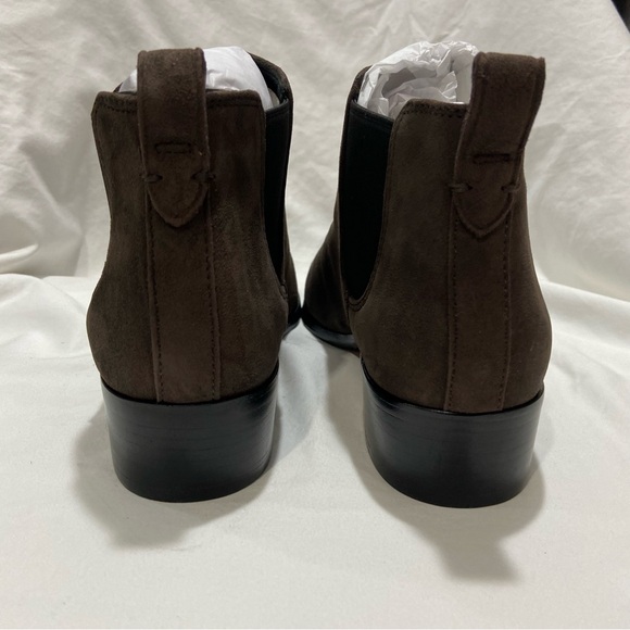 Coach Women’s Boots SUFFOLK CALF SUEDE Brown MINK size 9 - Picture 4 of 8